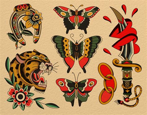 Traditional Tattoo Flash