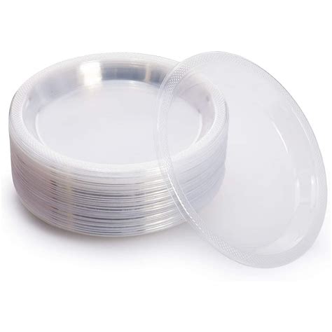 Transparent Plates Plastic