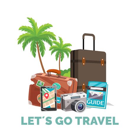 Travelling Vacation Design Illustration 11200154 Png