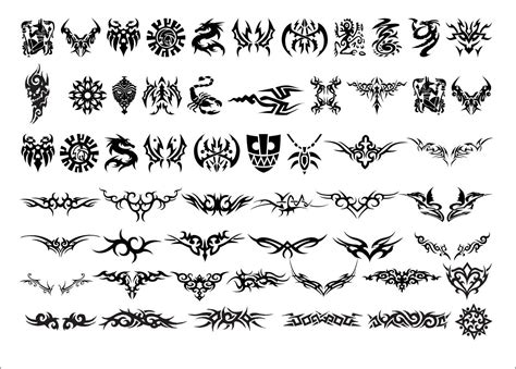 Tribal Tattoo Tribal Bundle Svg Png Dxf Etsy Uk