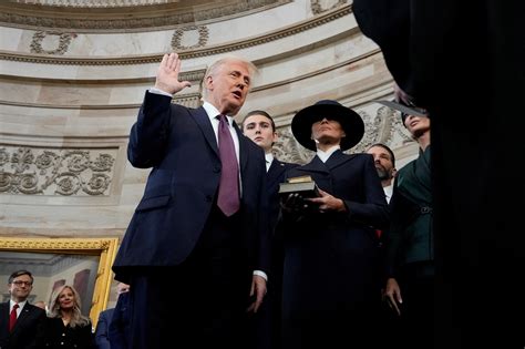 Trump Hand Not On Bible