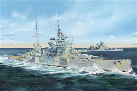 Trumpeter 05324 Hms Queen Elizabeth 1943 Ww2 Rn Battleship Kit 1 350