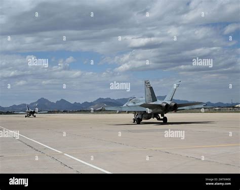 Two Royal Canadian Air Force Cf 18 Hornet Aircraft Assigned To The