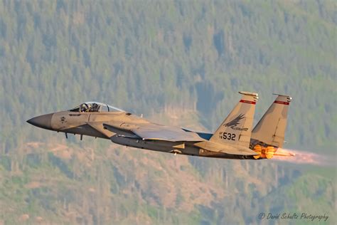 Two U S Air Force F 15C Eagles From The 142Nd Fighter Wing Portland