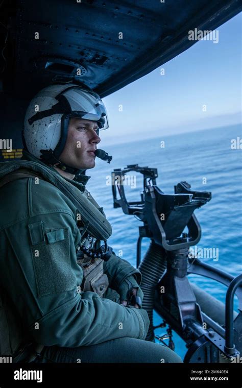 U S Marine Corps Cpl Jonathan M Stuart A Uh 1Y Venom Crew Chief With