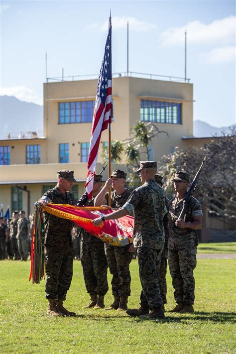 U S Marine Corps Deactivates 3D Battalion 3D Marines 3Rd Marine