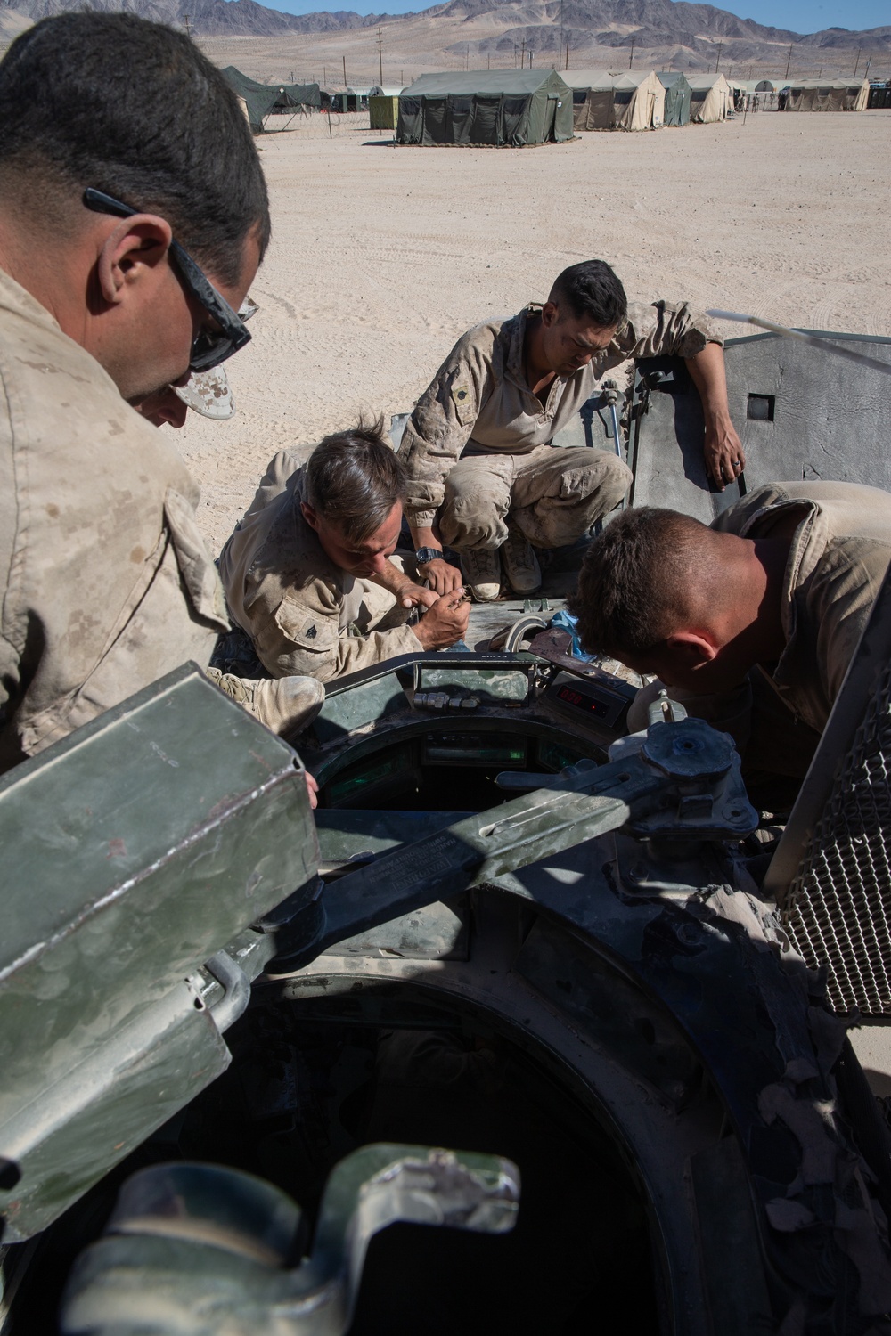 U S Marines With The Commanding General S Jump Platoon 2Nd Light