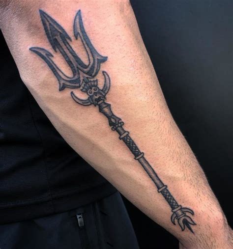 Ultimate Guide Create Your Trident Poseidon Tattoo Now United States