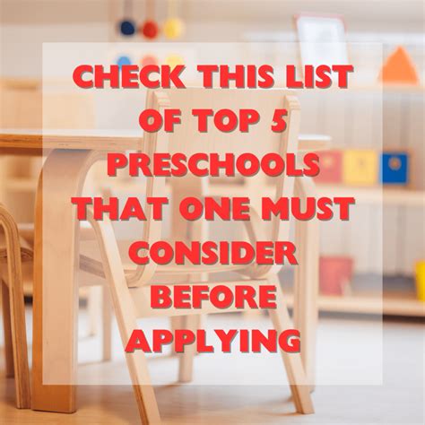 Ultimate Guide To Finding The Perfect Preschool Now