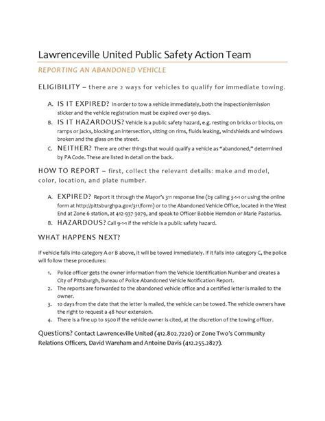 Uncover The Ultimate Guide To Reporting Abandoned Vehicles Now Excel Web