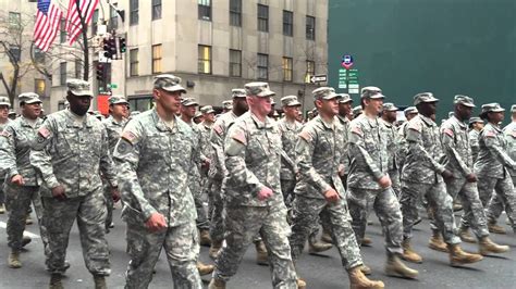 United States Army Soldiers Participating In Today S Veterans Day