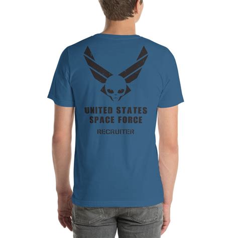 United States Space Force Recruiter Dual Print Short Sleeve Etsy