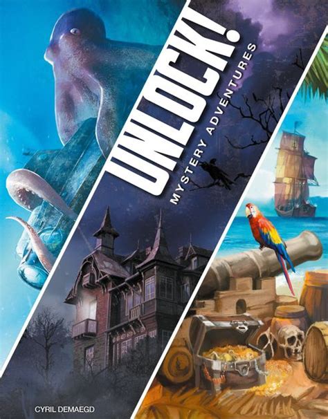 Unlock Mystery Adventures Board Game Boardgamegeek