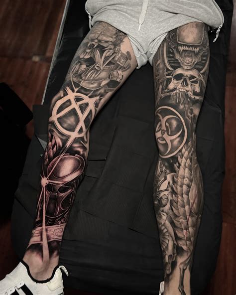 Unveiling The Ultimate 10 Leg Sleeve Tattoos