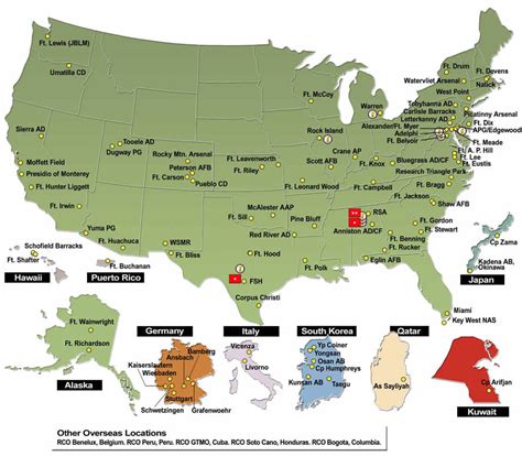 Us Army Bases Militarybases Com