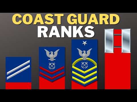 Us Coast Guard Ranks In Order Youtube