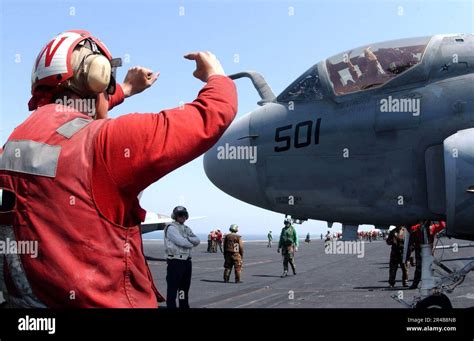 Us Navy Aviation Ordnanceman Airman Assigned To The Stock Photo Alamy