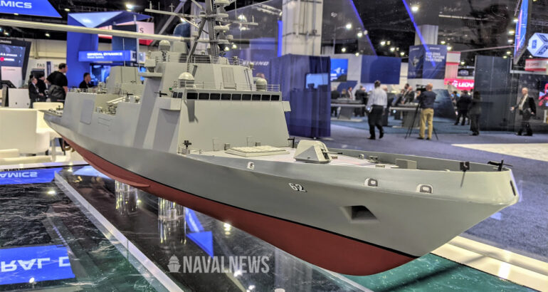 Us Navy Commences Construction Of 1St Constellation Class Frigate