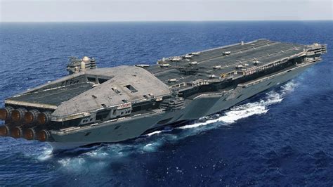 Us Testing Its New Gigantic 13 Billion Aircraft Carrier Youtube