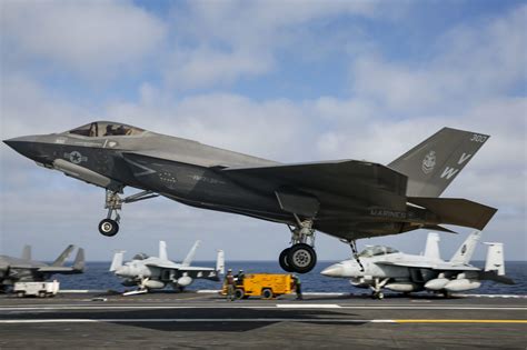 Uss Abraham Lincoln Deploys With First Marine Corps F 35C Squadron