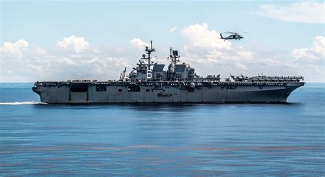 Uss America Lha 6 Replenishment At Sea In The Philippine Sea 5545