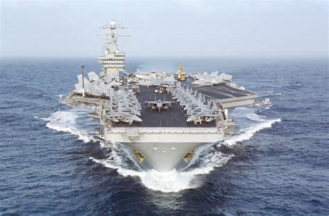 Uss Dwight D Eisenhower Cvn 69 Aircraft Carrier Us Navy