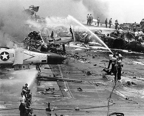 Accident On The Uss Forrestal - Alert Data