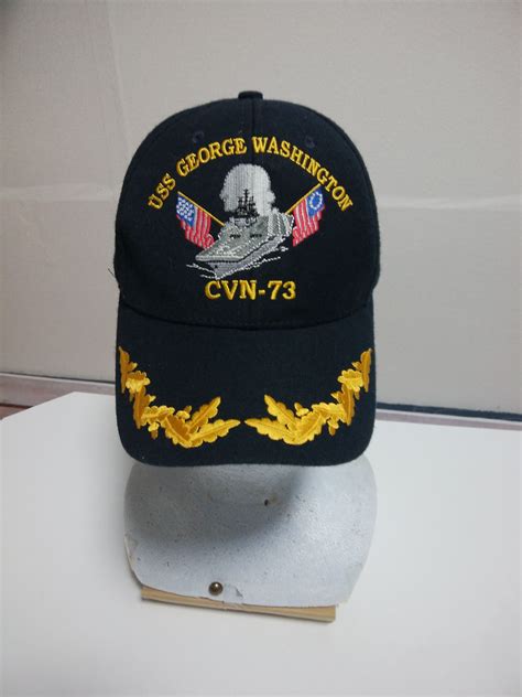 Uss George Washington Cvn 73 Cap Used N658 Kakitamilitary