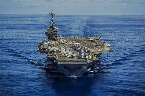 Uss George Washington Cvn 73 Nuclear Powered Aircraft Carrier