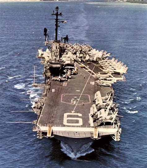 Uss Hancock Cva Cv 19 Essex Class Aircraft Carrier Us Navy Aircraft