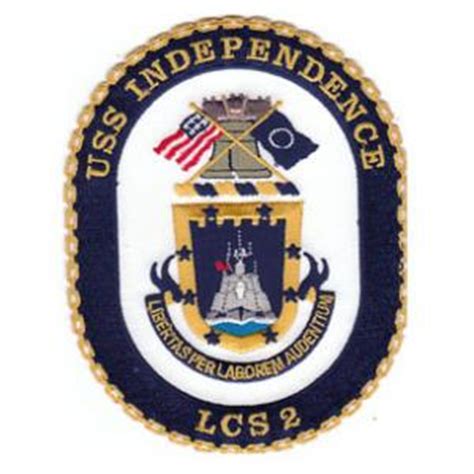 Uss Independence Lcs 2 Patch Ship Patches Navy Patches Popular Patch