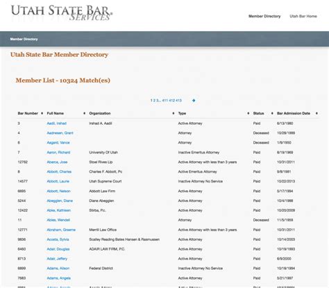 Utah State Bar Membership Directory 2 Zach Adams Web Developer And