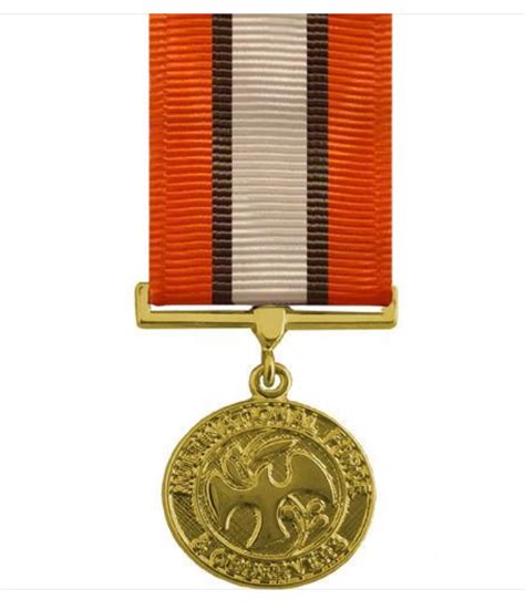 Vanguard Full Size Medal Multinational Force And Observer 24K Gold