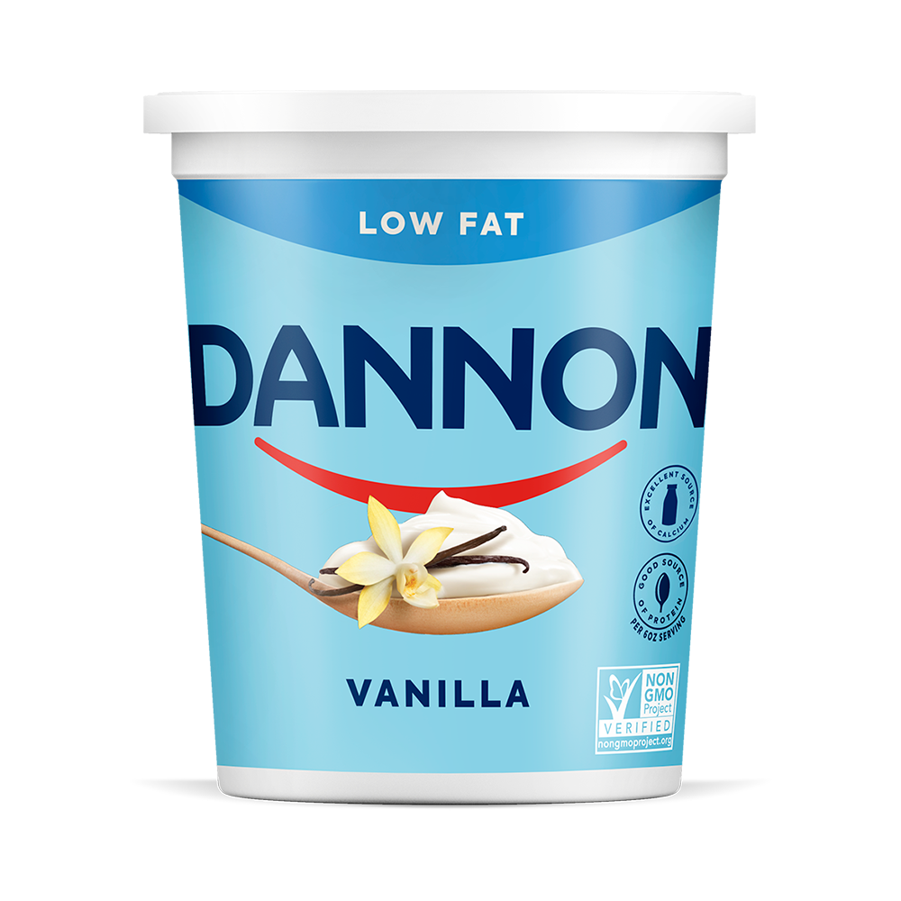 Vanilla Whole Milk Yogurt Full Fat Yogurt Dannon Yogurt