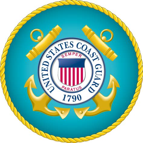 Vector Seal Of The United States Coast Guard Us Coast Guard Service