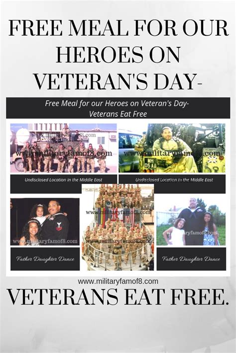 Veterans Eat Free On Veteran S Day Adventures Of A Military Family Of 8