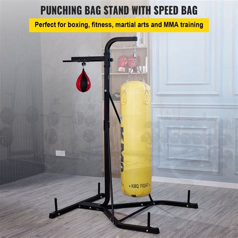 Vevorbrand Free Standing Punching Bag Stand Unisex Boxing Set