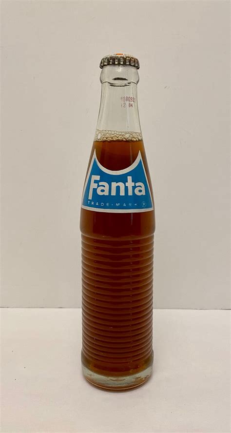 Vintage Full 1965 Fanta 10 Oz Orange Soda Bottle Etsy