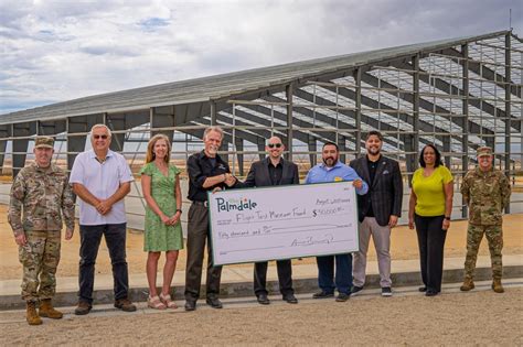 Visit Palmdale Donates 50 000 For New Air Force Flight Test Museum