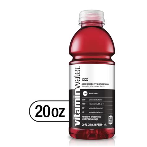 Vitaminwater Xxx Aai Blueberry Pomegranate 20 Fl Oz Bottle Target