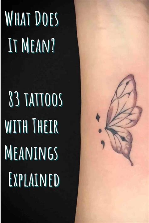 What Does It Mean 83 Tattoos With Meaning Explained Tattoo Glee