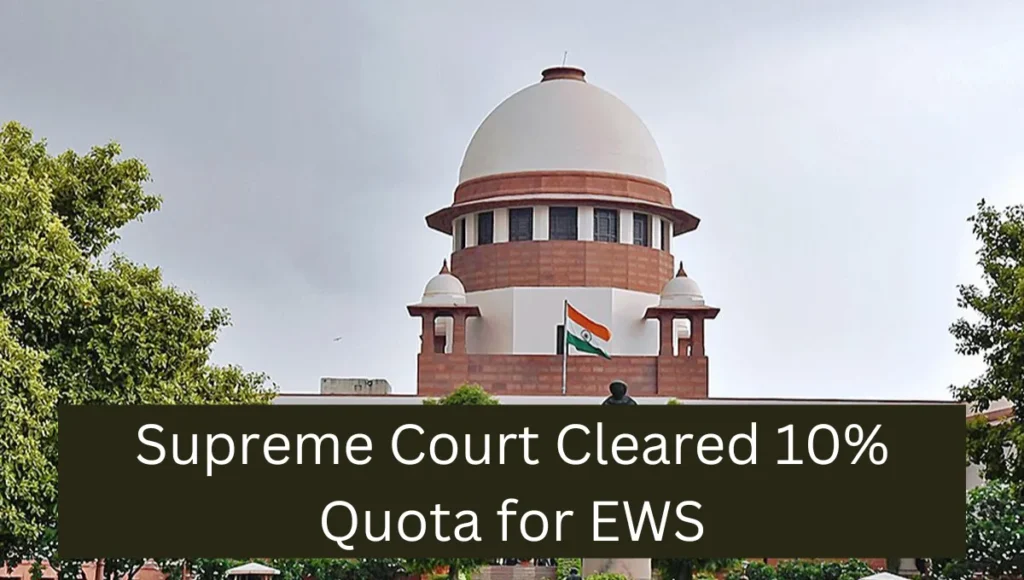 What Exactly Is Ews Quota That Supreme Court Endorsed Who Does It Benefit And How India Today