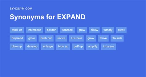 What Is Another Word For Expand Sentences Antonyms And Synonyms For