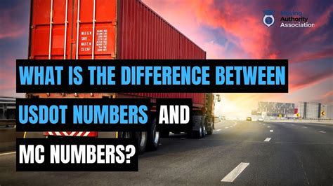 What Is The Difference Between Usdot Numbers And Mc Numbers