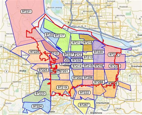 What Is The Zip Code Of Portland Oregon At Ashley Rhodes Blog