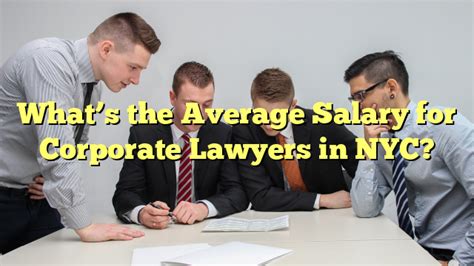 What S The Average Salary For Corporate Lawyers In Nyc The Franklin Law