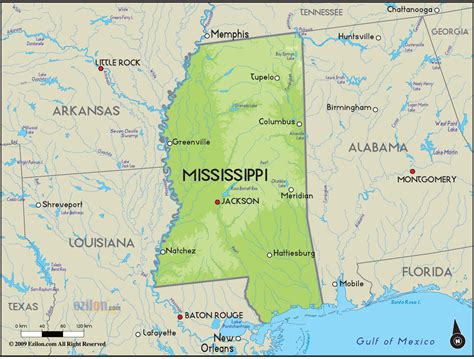 Where Is Mississippi State Located