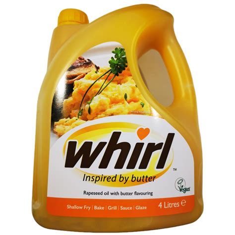 Whirl Butter Substitute 4Ltr Parkers Foodservice Ltd