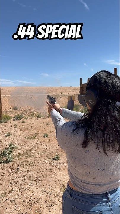 Wife Shooting The 44 Special Handgun Shooting Edc Selfdefense