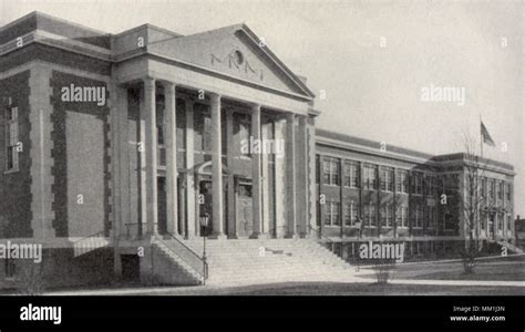 William H Hall High School West Hartford 1930 Stock Photo Alamy